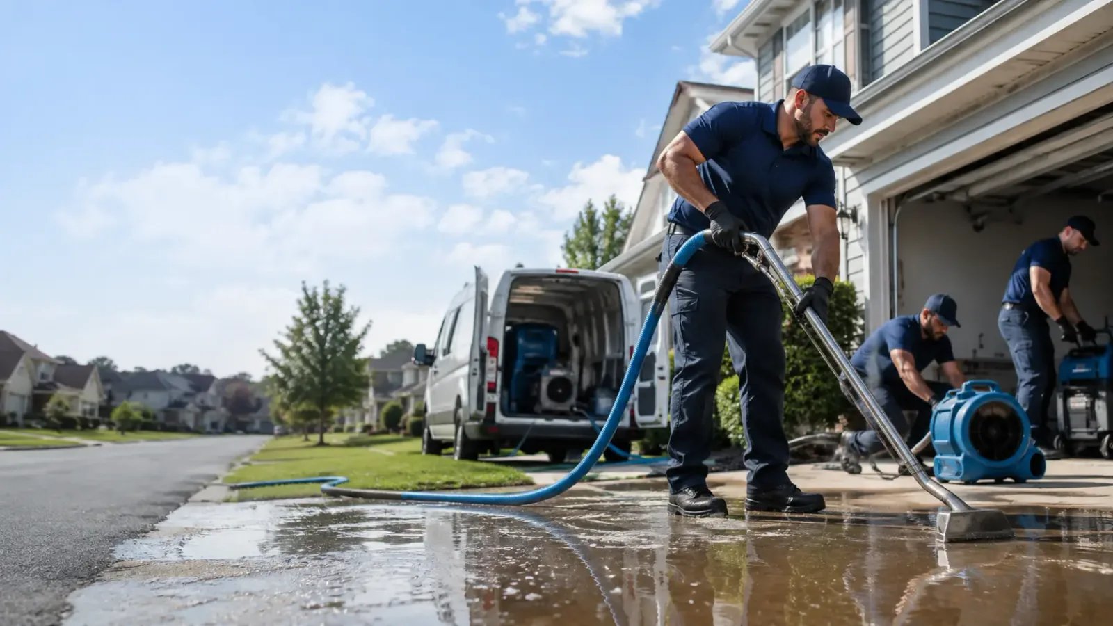 Flood Damage Restoration in Shamrock, TX